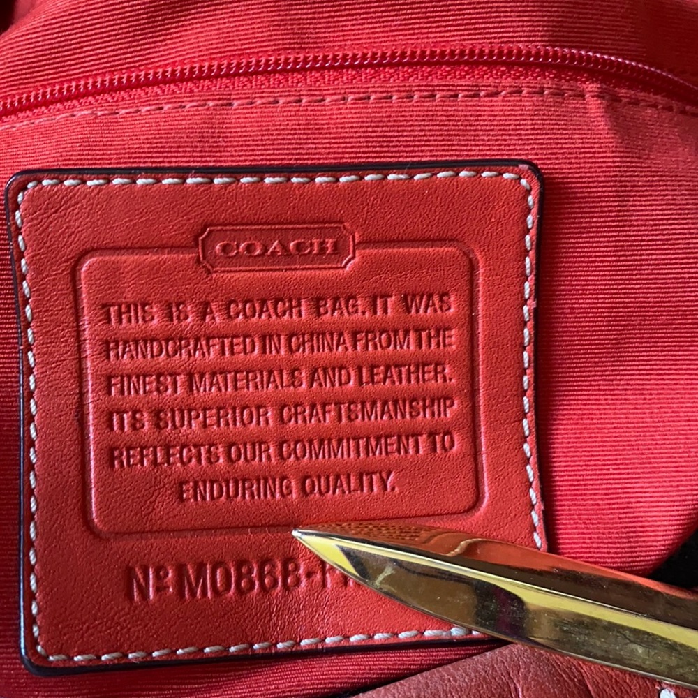COACH SHOULDER BAG